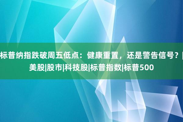 标普纳指跌破周五低点：健康重置，还是警告信号？|美股|股市|科技股|标普指数|标普500