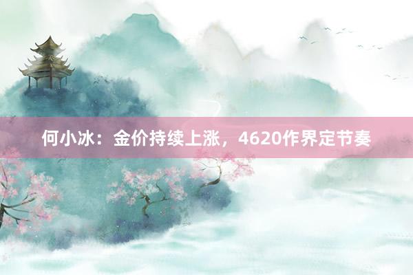 何小冰：金价持续上涨，4620作界定节奏